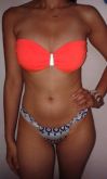 biquine neon laranja